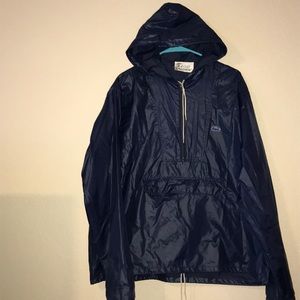 Men’s IZOD hooded raincoat and windbreaker jacket.